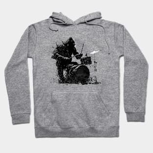 gorilla drummer Hoodie